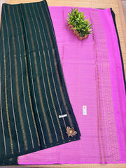 Pure Crepe Silk Saree #G2516