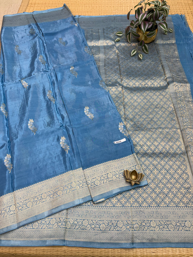 Semi Crepe Sarees #G915