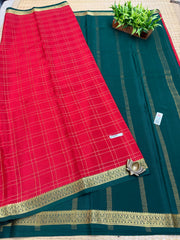 Pure Crepe Silk Saree #G2509