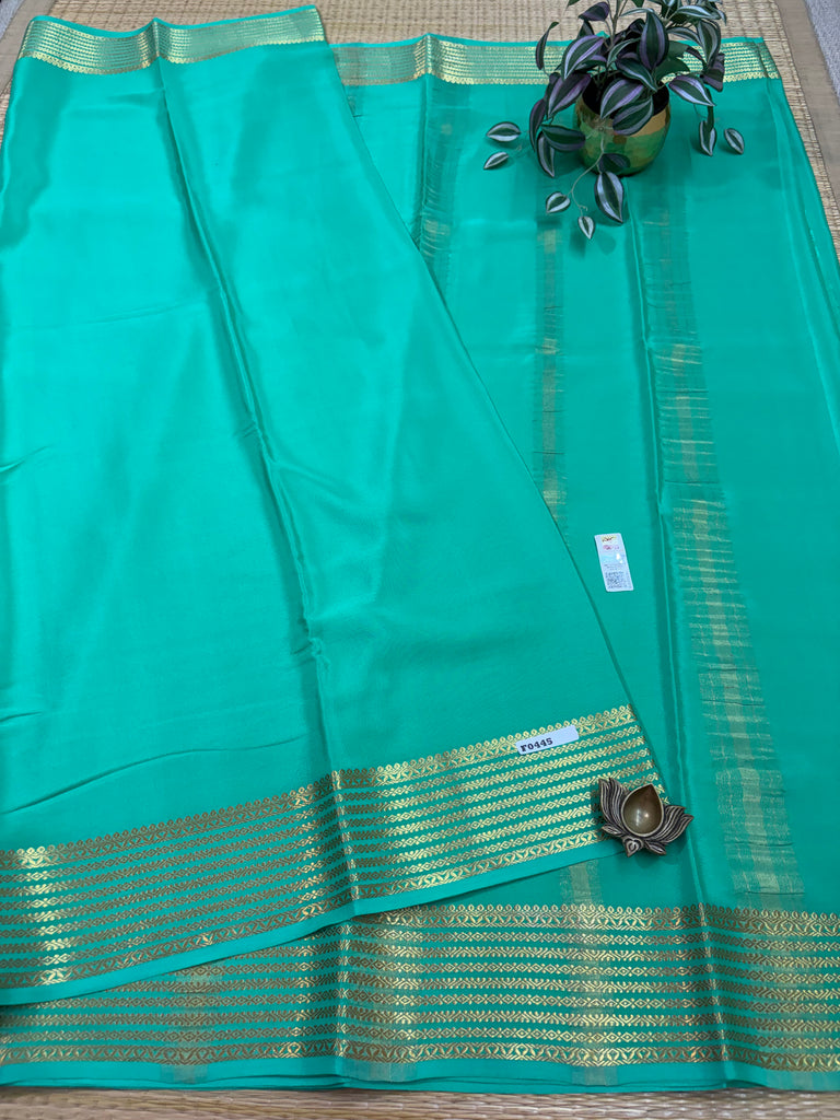 Pure Crepe Silk Saree #F0445