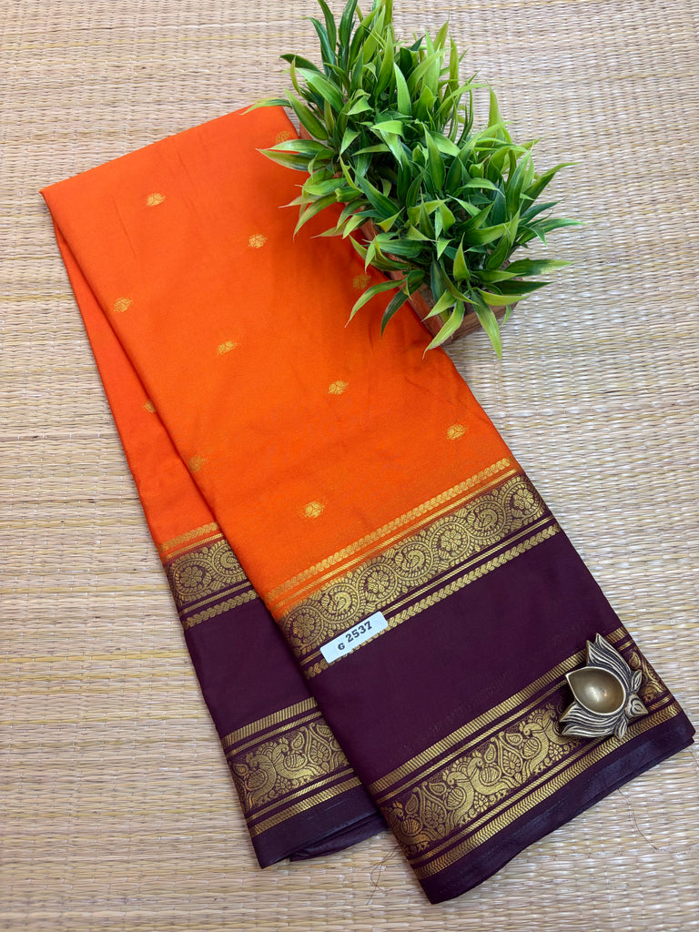 Semi Crepe Sarees # G2537