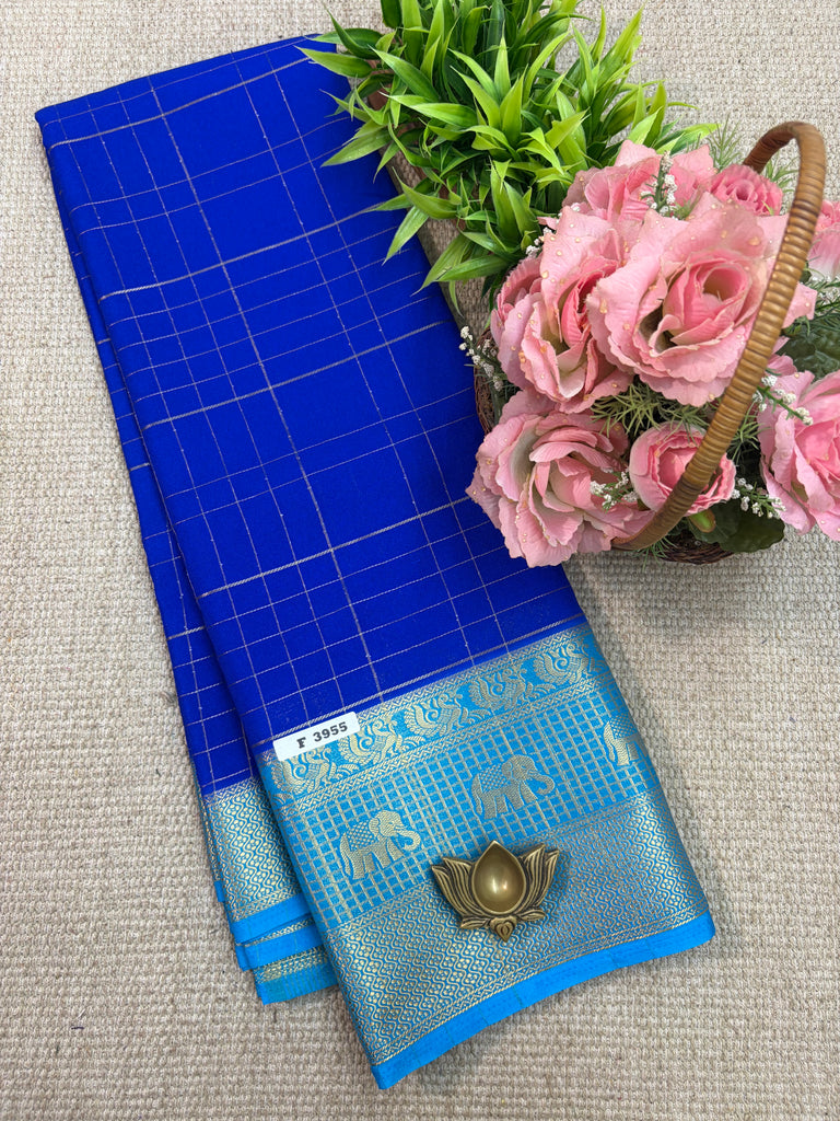 Semi Crepe Sarees #F3955