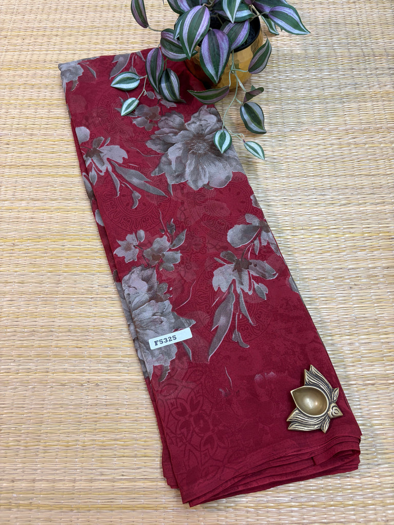 Georgette Sarees #F5325