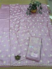 Raw Silk Saree #F7463