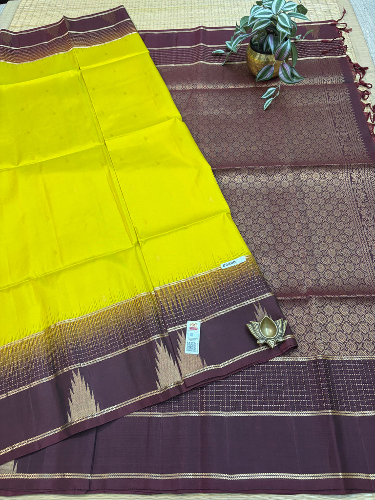Pure Soft Silk Saree #F3420
