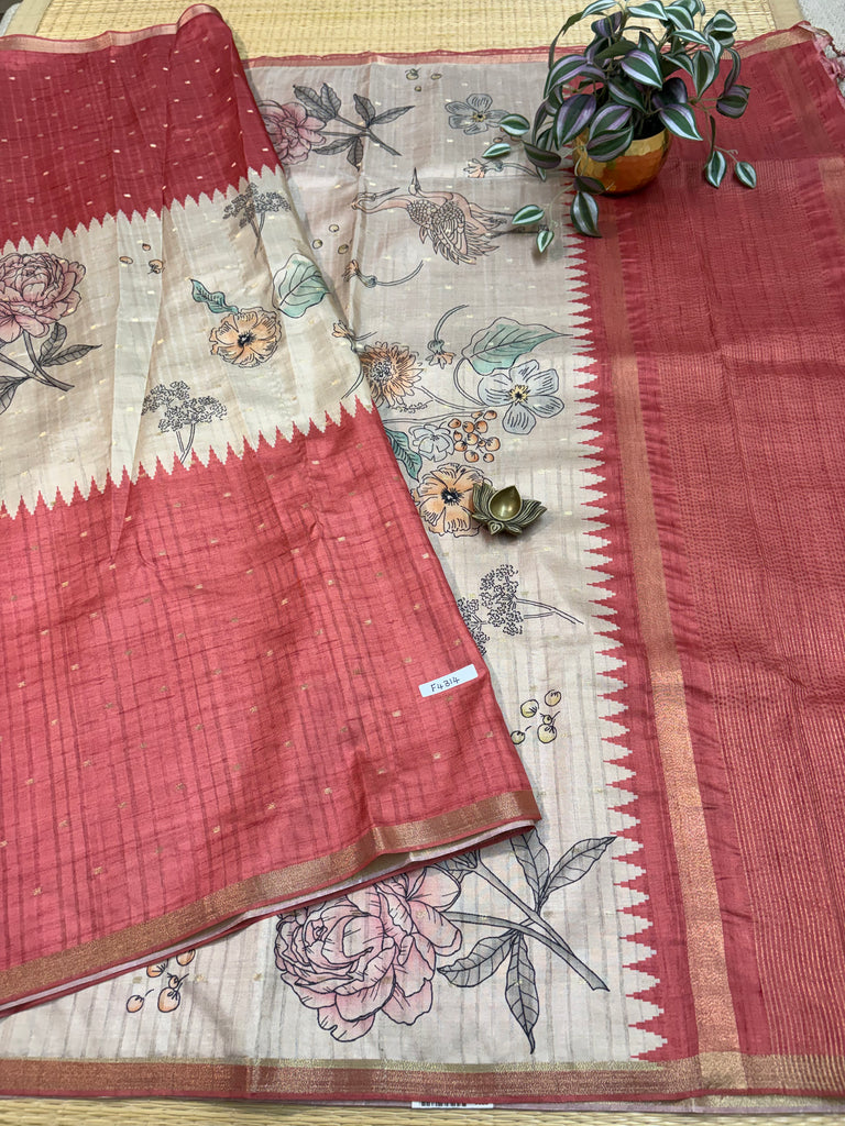 Mutka Tussar Silk# F4314