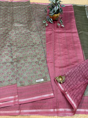 Pure Chanderi Silk Cotton #F8147