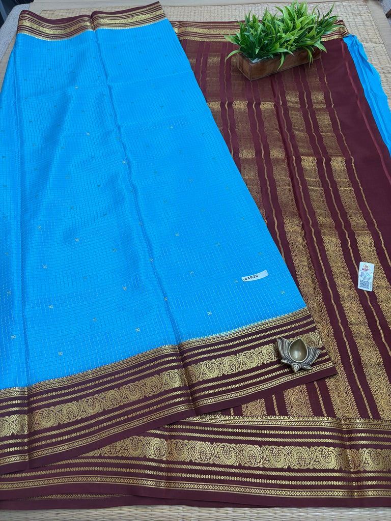 Pure Crepe Silk Saree #G1972