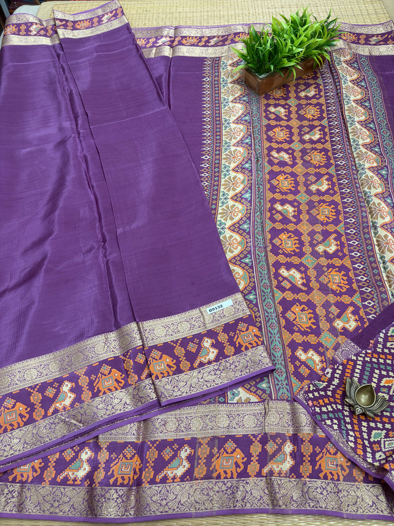 Semi Crepe Sarees #G132