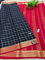 Pure Crepe Silk Saree #G1952