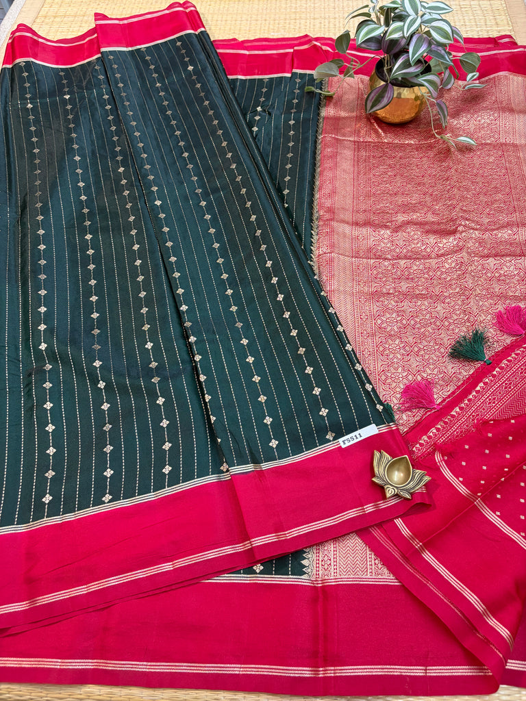 Butter crepe saree #F5511
