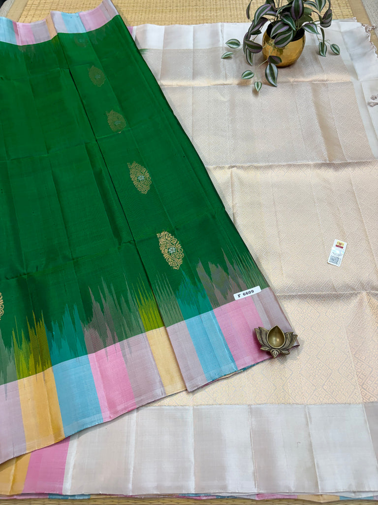 Pure Soft Silk Saree #F6609