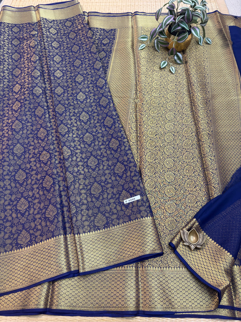 Brocade Semi Georgette #F6998