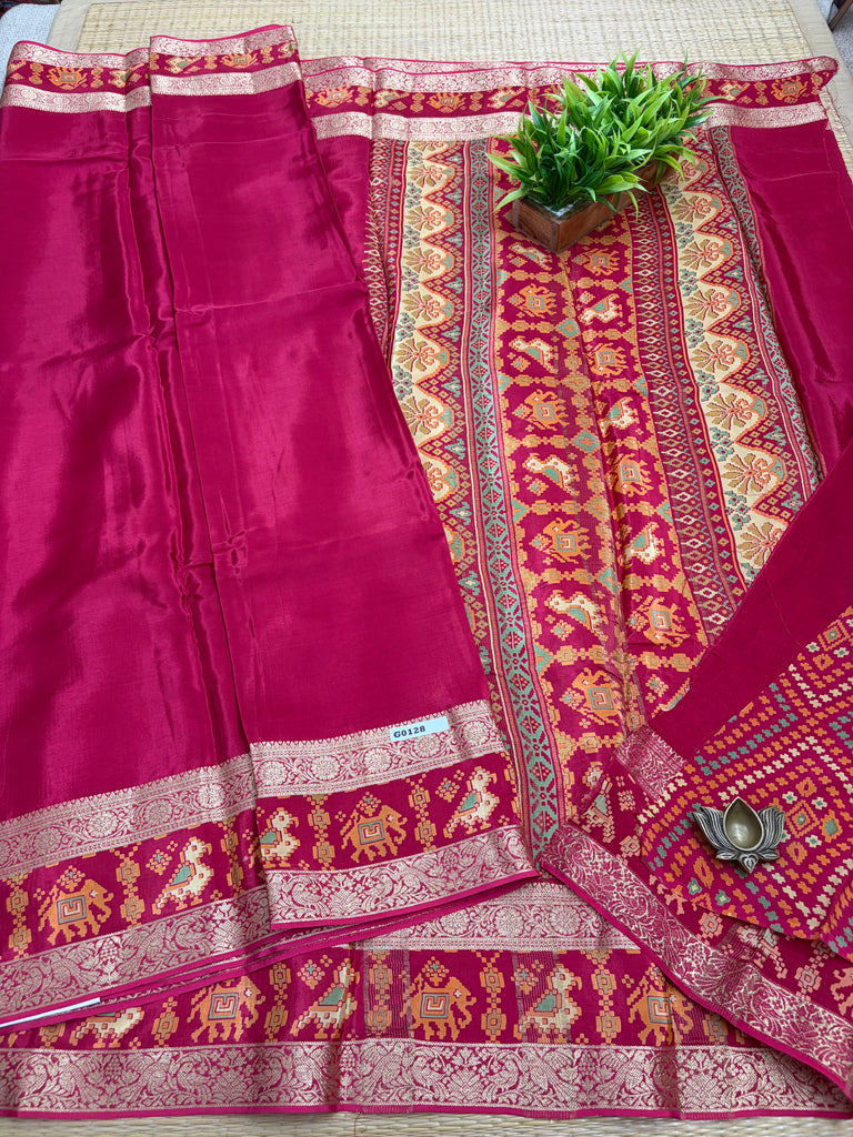 Semi Crepe Sarees #G128