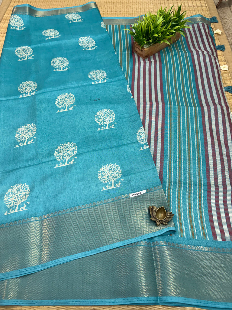 Dola Printed Silk #F9369