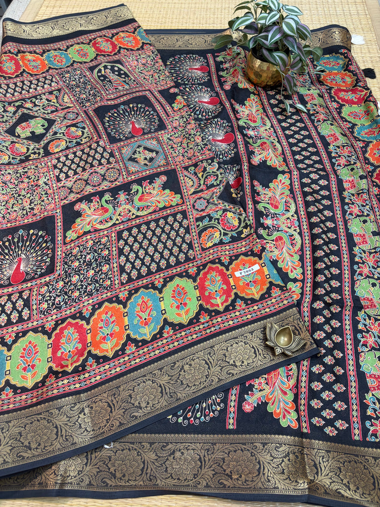 Dola Printed Silk #F7853