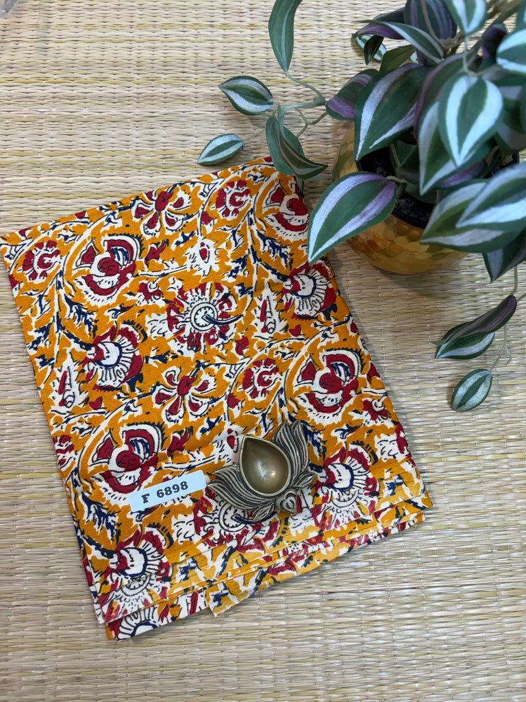 Kalamkari Semi Cotton #F6898