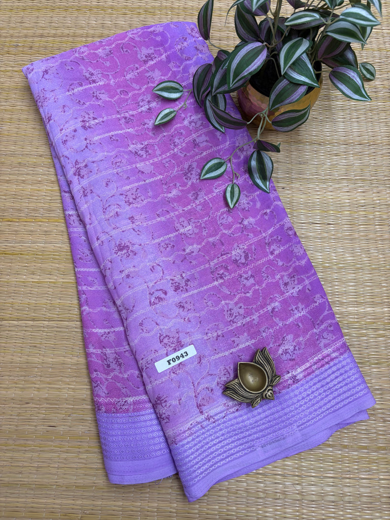 Georgette Sarees #F0943