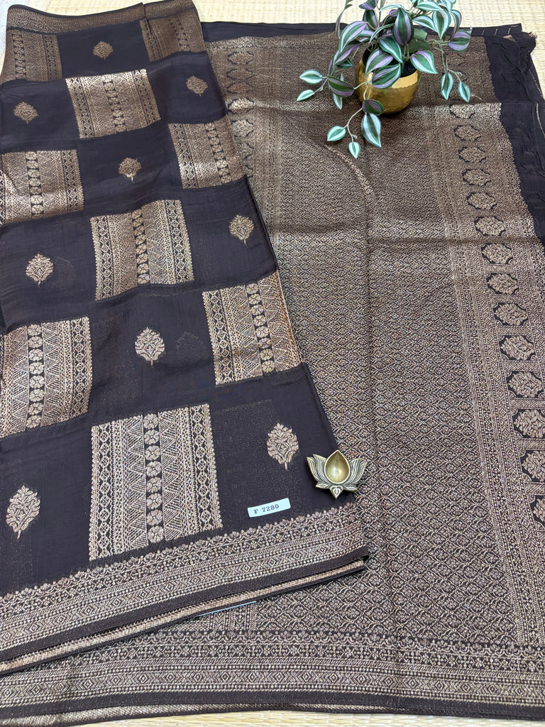 Semi Jute Silk Sarees #F7280