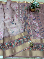 Organza Saree #F1506