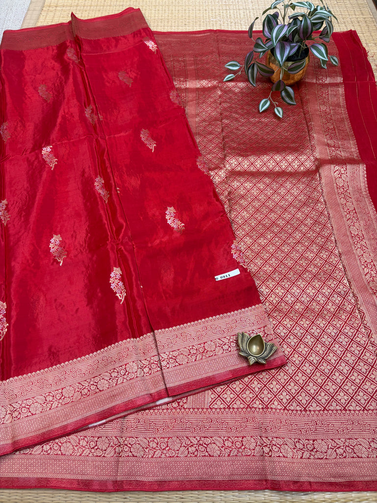 Semi Crepe Sarees #G911