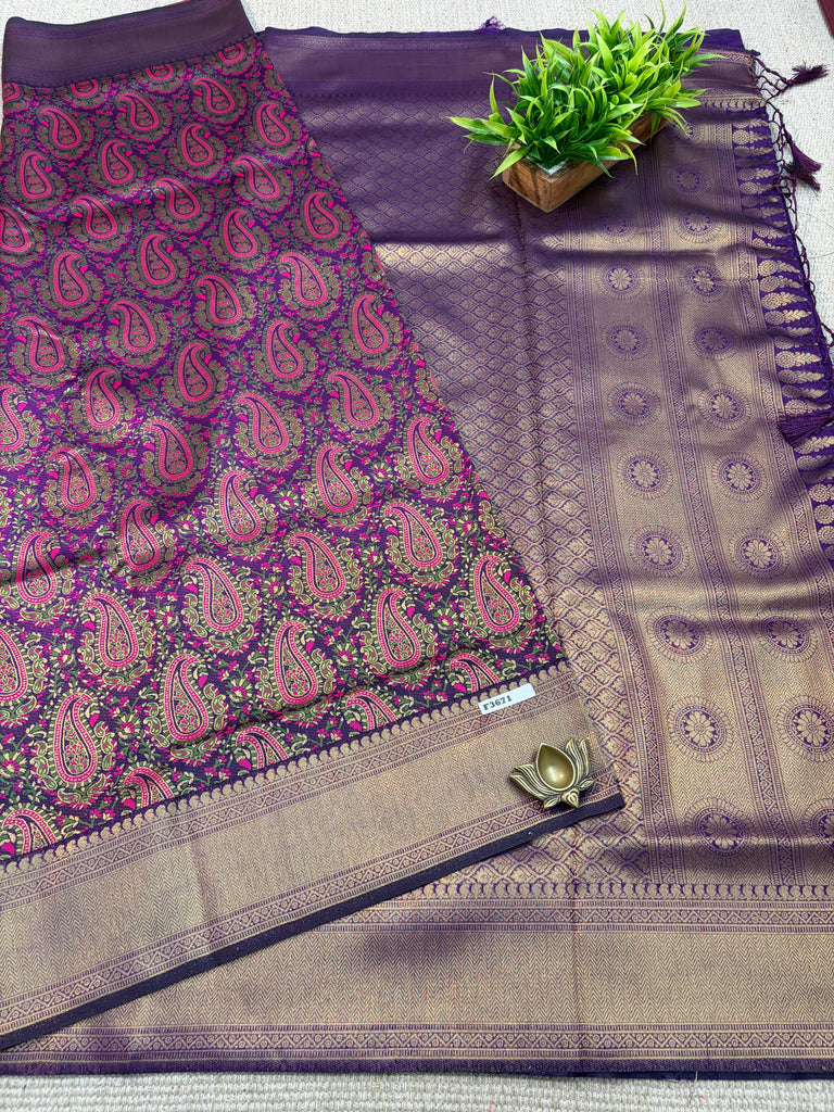 Banarasi Semi Silk #F3671