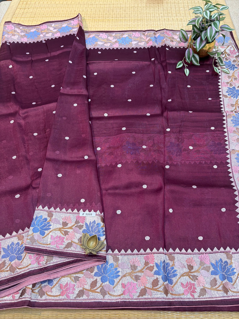 Tissue Banaras Semi Silk #F7233