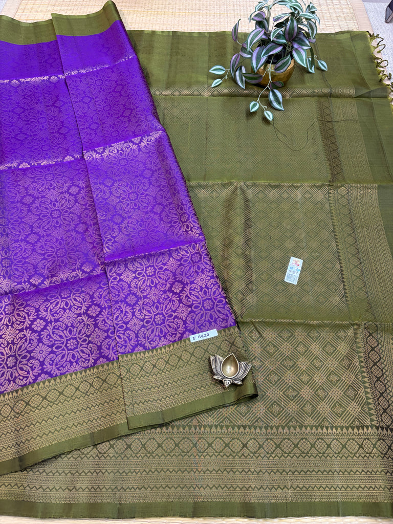 Pure Soft Silk Saree #F6420