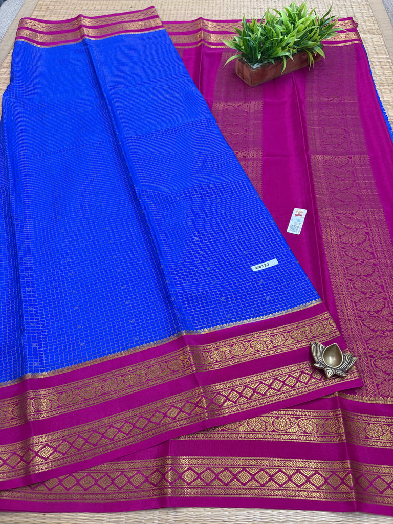 Pure Crepe Silk Saree #G123