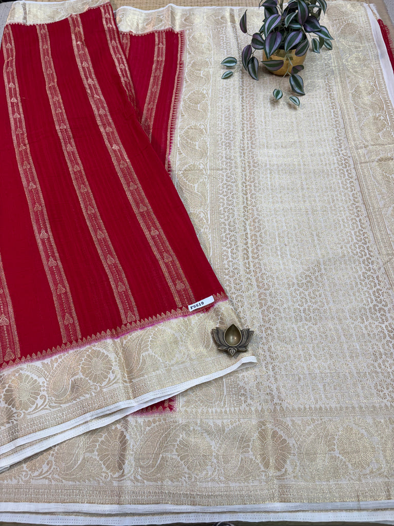 Semi Banarasi Georgette #F5519