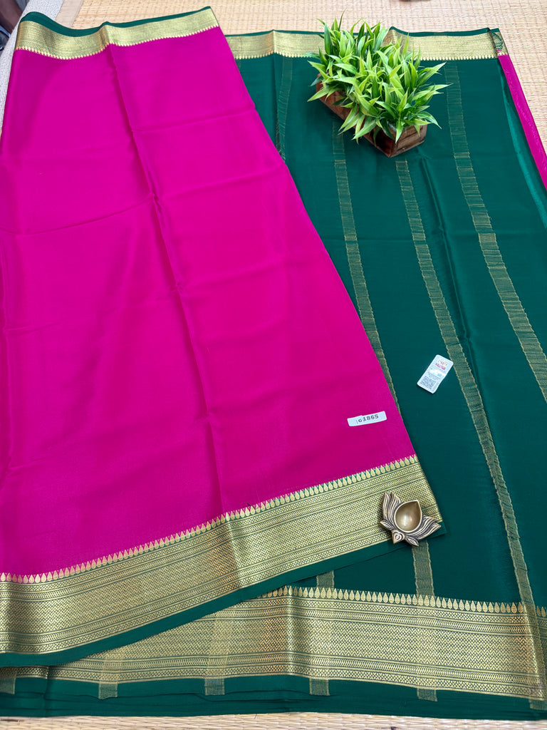 Pure Crepe Silk Saree #G1865