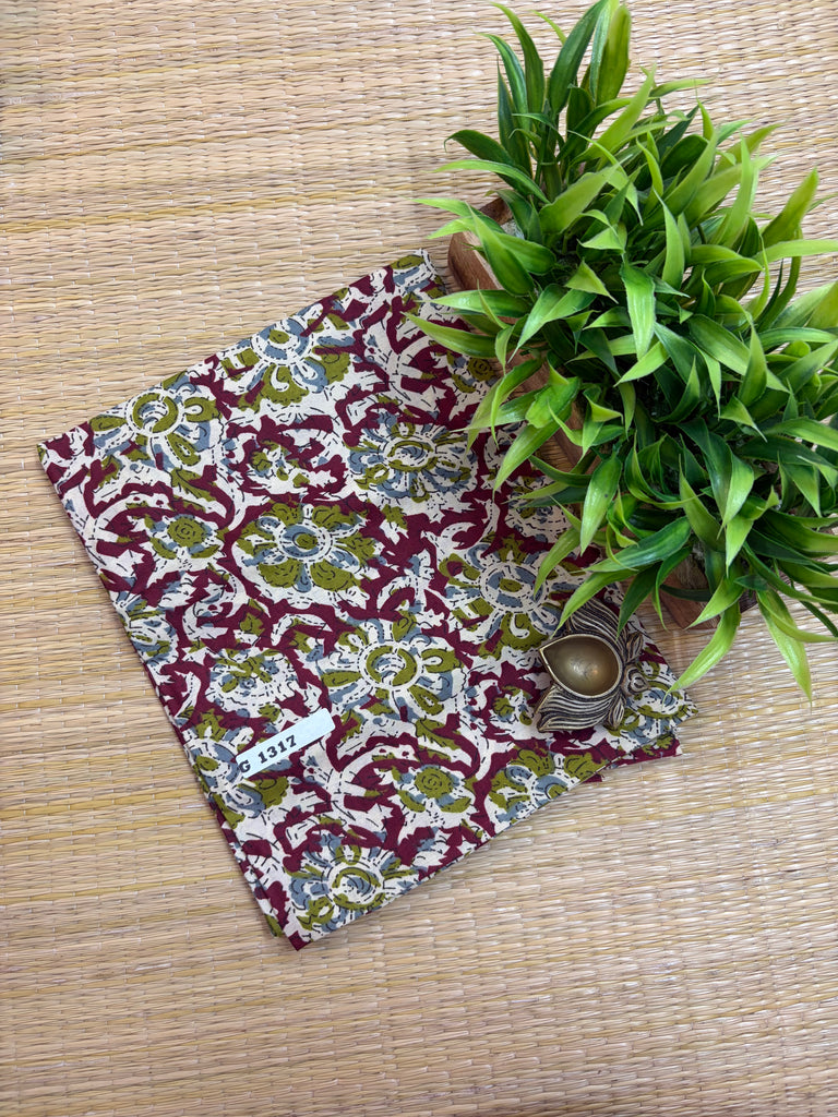 Kalamkari Semi Cotton #G1317
