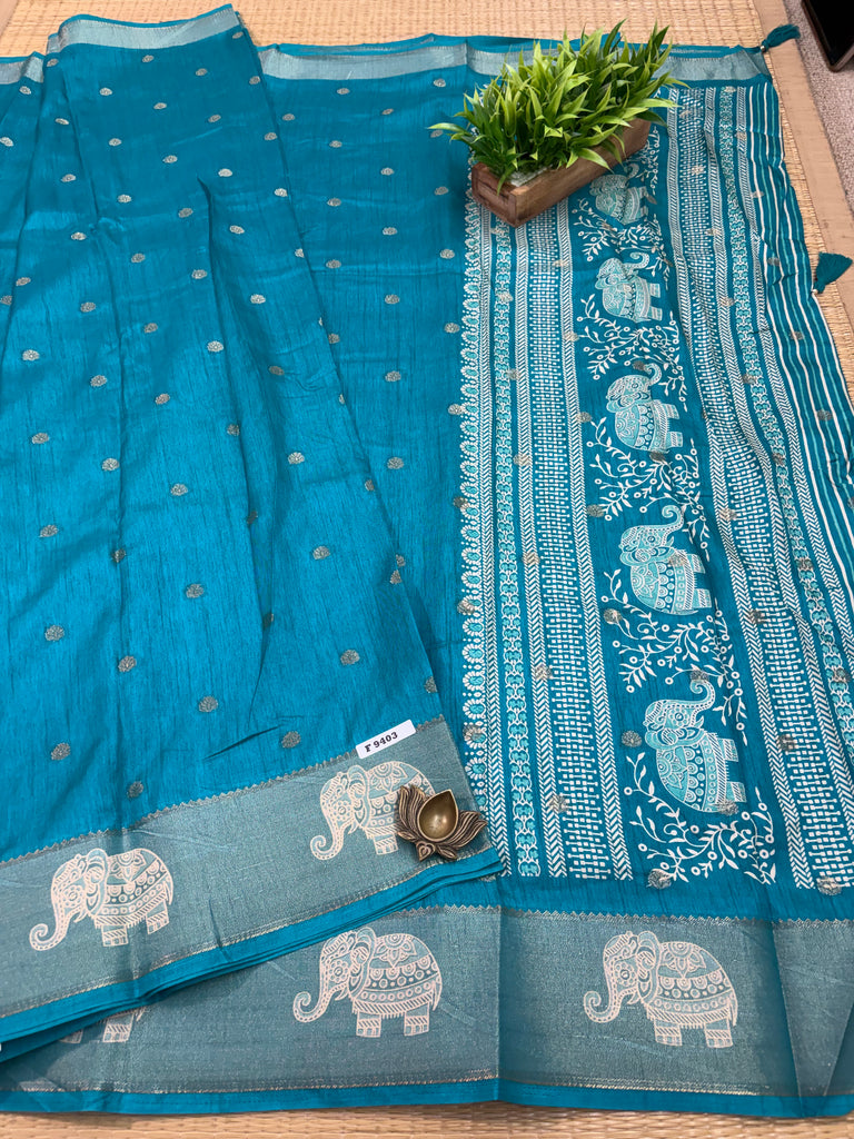Dola Printed Silk #F9403