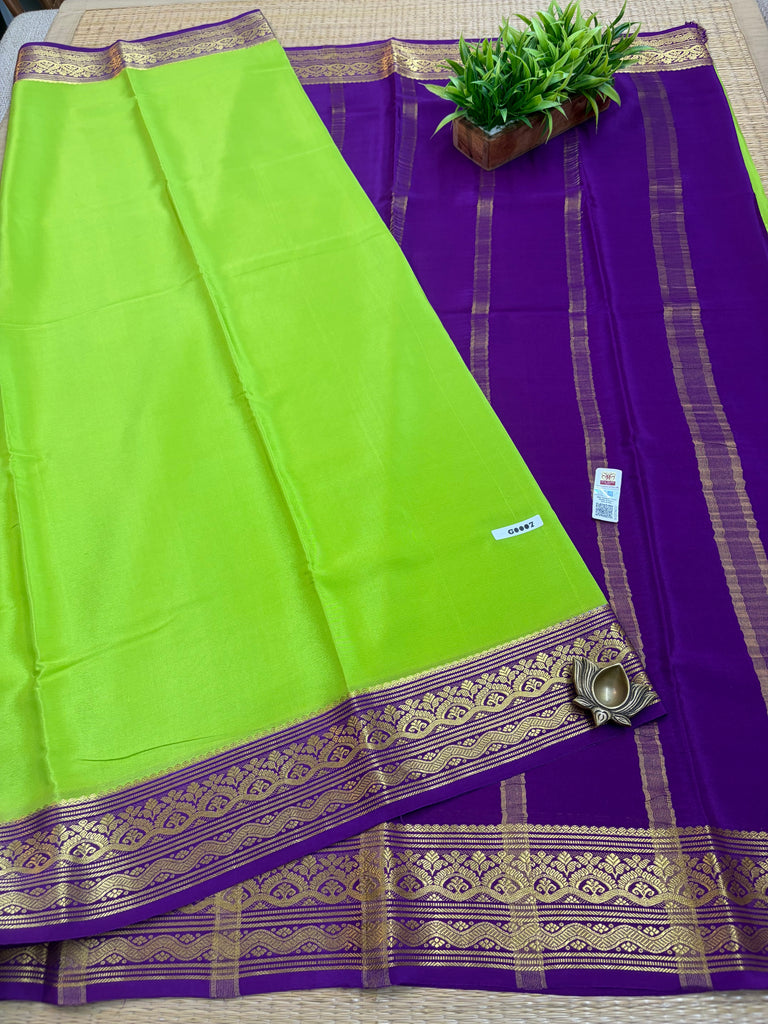 Pure Crepe Silk Saree #G7