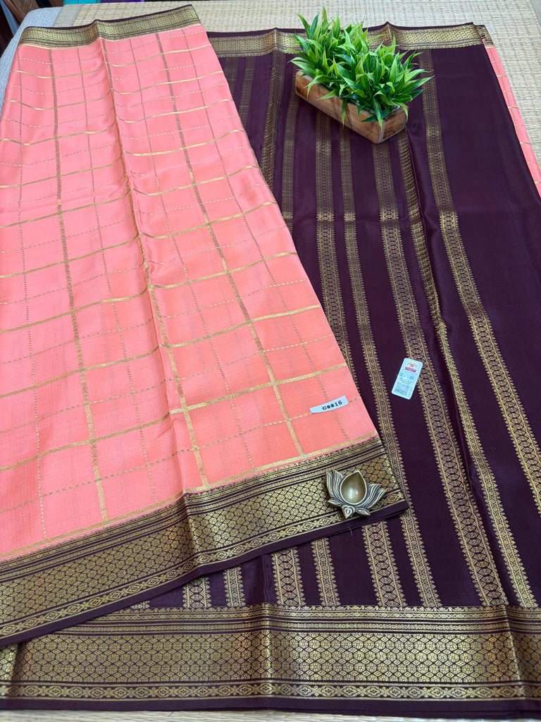 Pure Crepe Silk Saree #G16