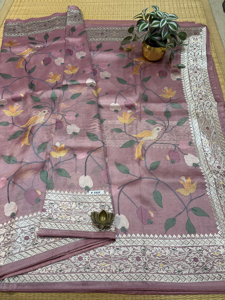 Tissue Banaras Semi Silk #F7227