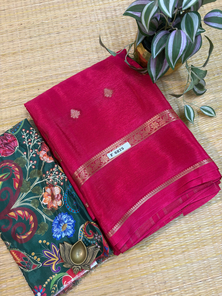 Chiffon Sarees #F6875