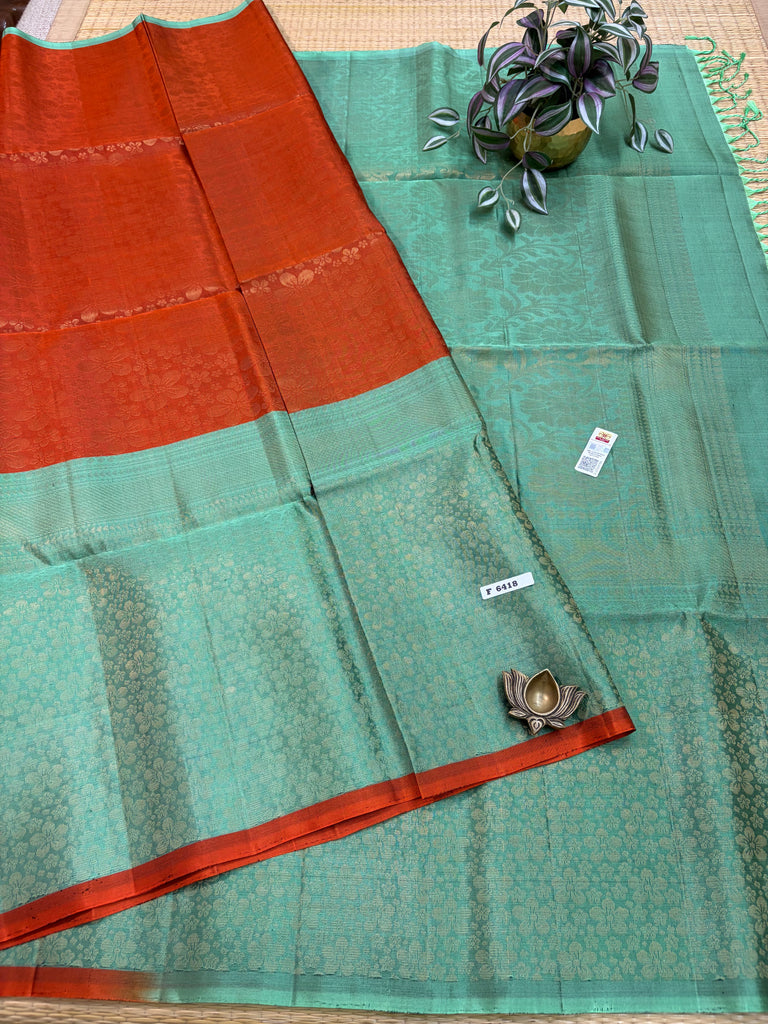 Pure Soft Silk Saree #F6418
