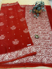 Semi Banarasi Georgette #F4435
