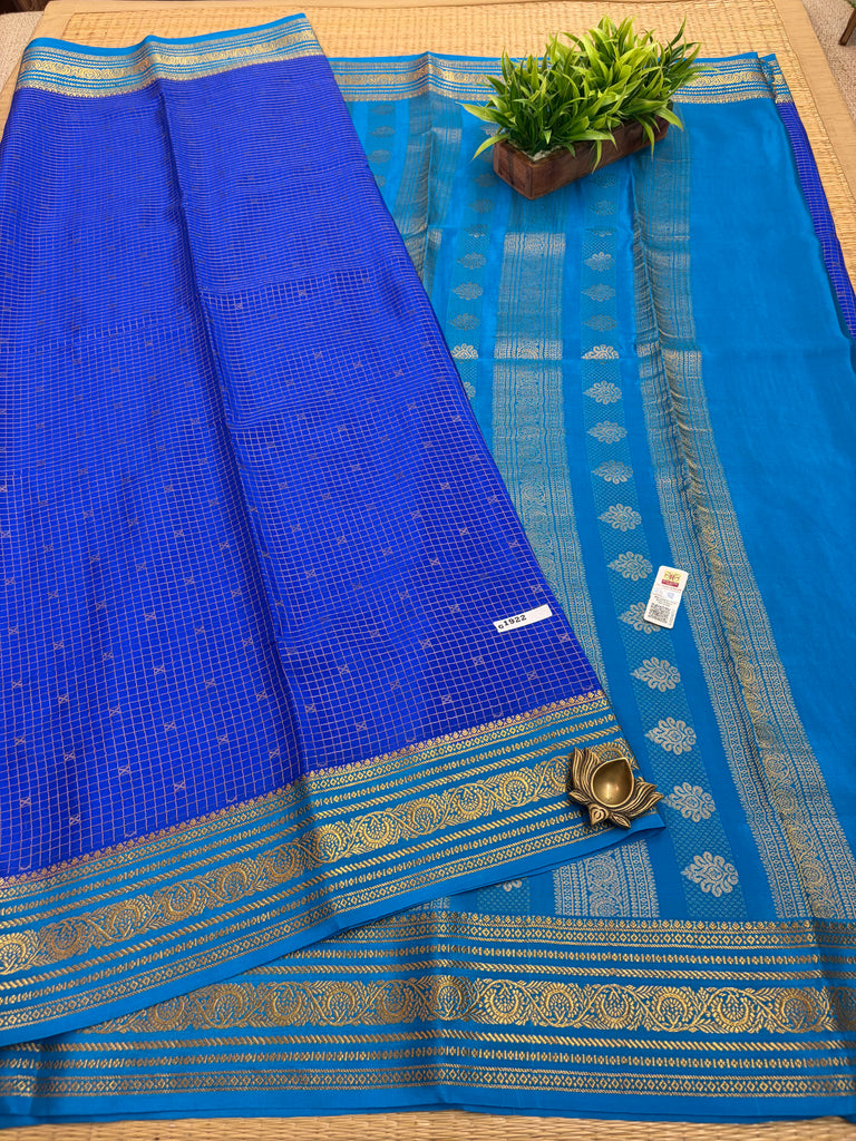 Pure Crepe Silk Saree #G1922