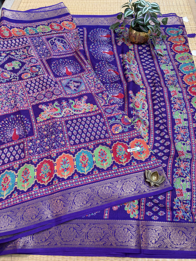 Dola Printed Silk #F7850