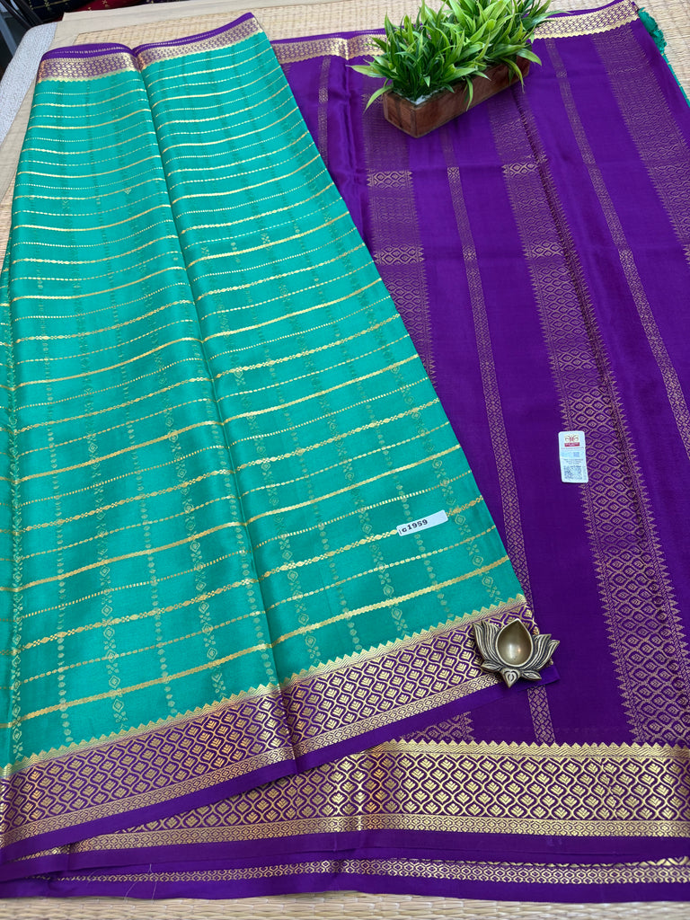 Pure Crepe Silk Saree #G1959