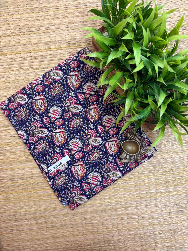 Kalamkari Semi Cotton #G1308