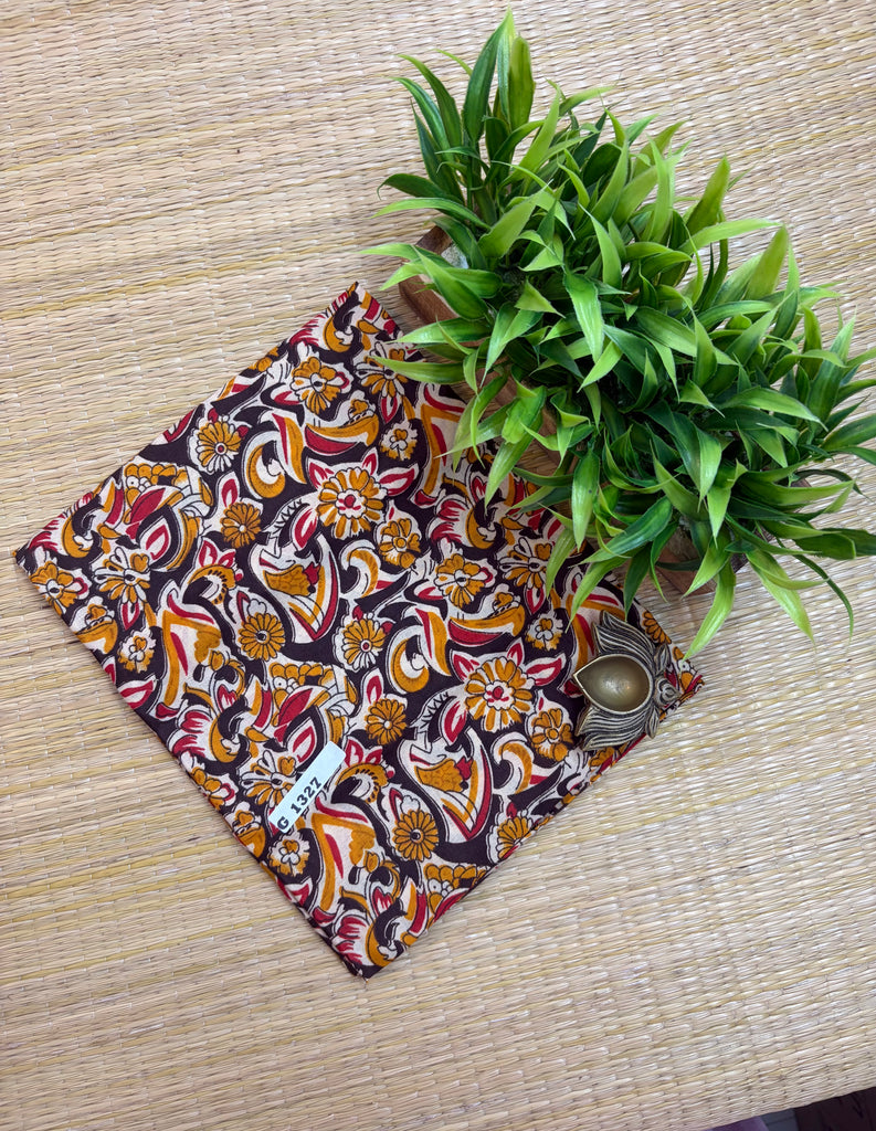 Kalamkari Semi Cotton #G1327