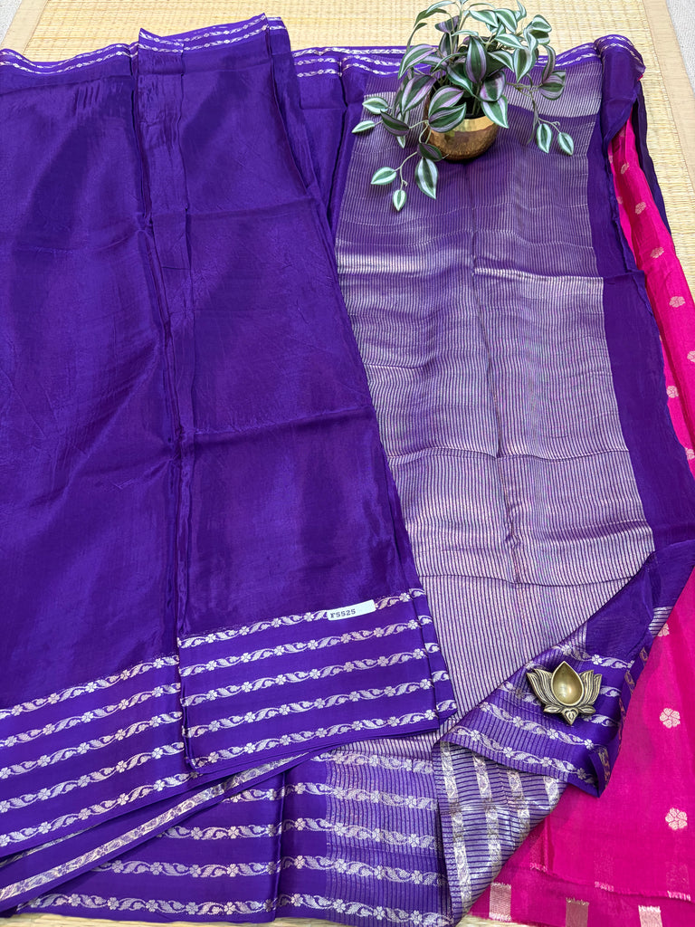 Semi Crepe Sarees #F5525