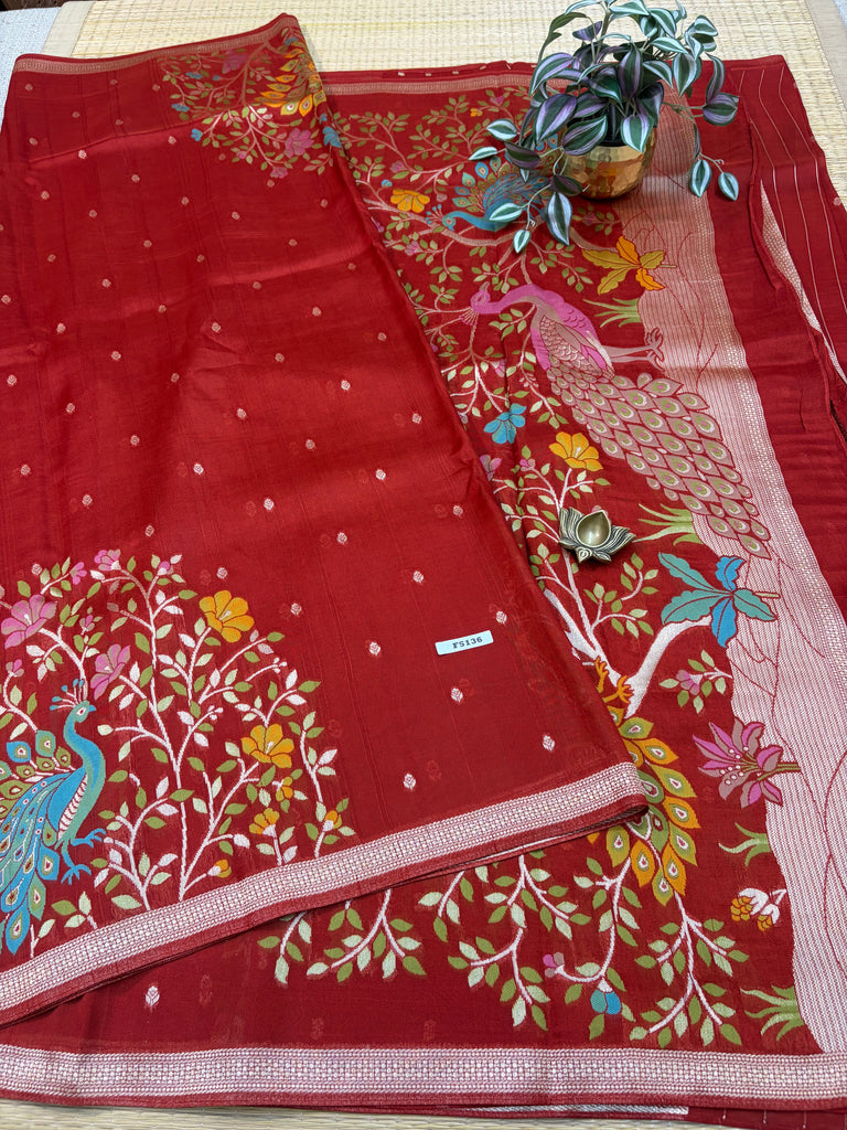 RawSilk Saree #F5136