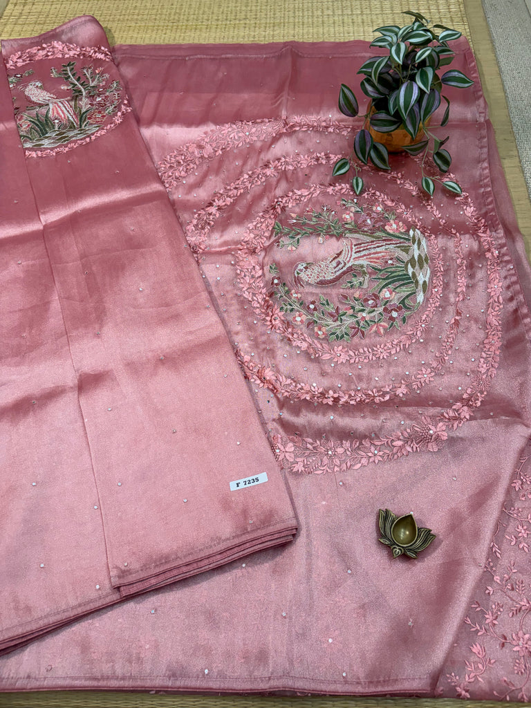 Organza Saree #F7235