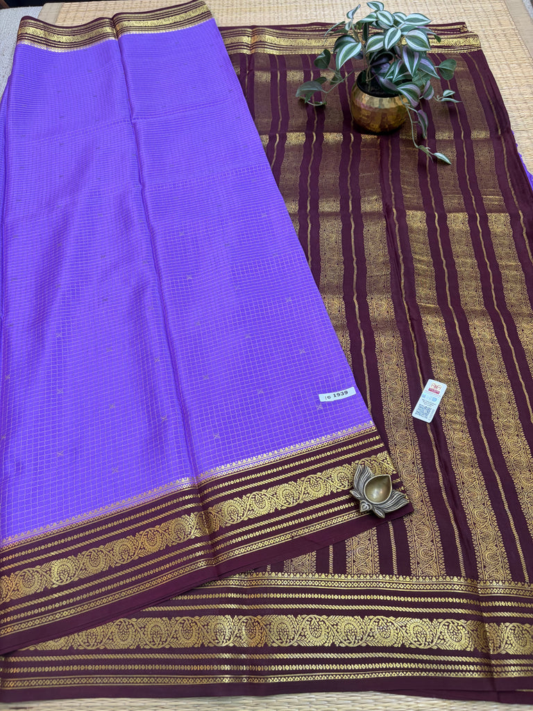 Pure Crepe Silk Saree #G1939