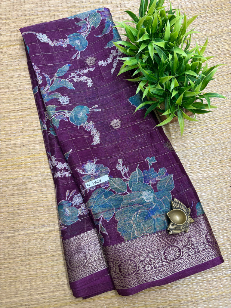 Dola Printed Silk #G1623
