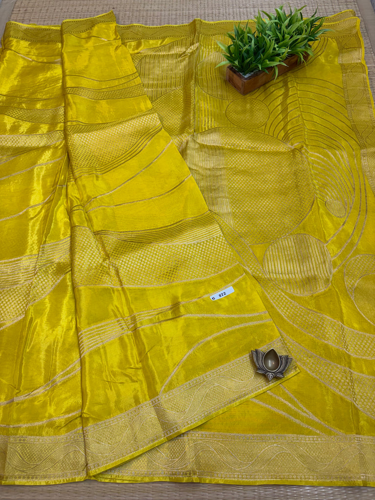 Semi Crepe Sarees #G872